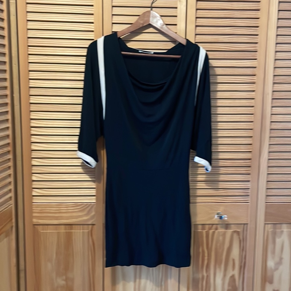 Whistles casual black dress. Size 2